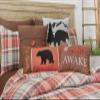 C&F Home Saffron Rustic Plaid Twin Cotton Quilt Set Reversible Machine Washable Bedding Lodge Cabin Nature Woodland Forrest Twin 2 Piece Set Orange view 2
