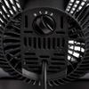 Amazon Basics Air Circulator Desk Fan for Bedroom, Home and Office, 90-Degree Tilt Head, 3 Speed Settings, Cooling, 35 Watts, Black, 11.1"W x 6.3"D x 10.9"H view 4