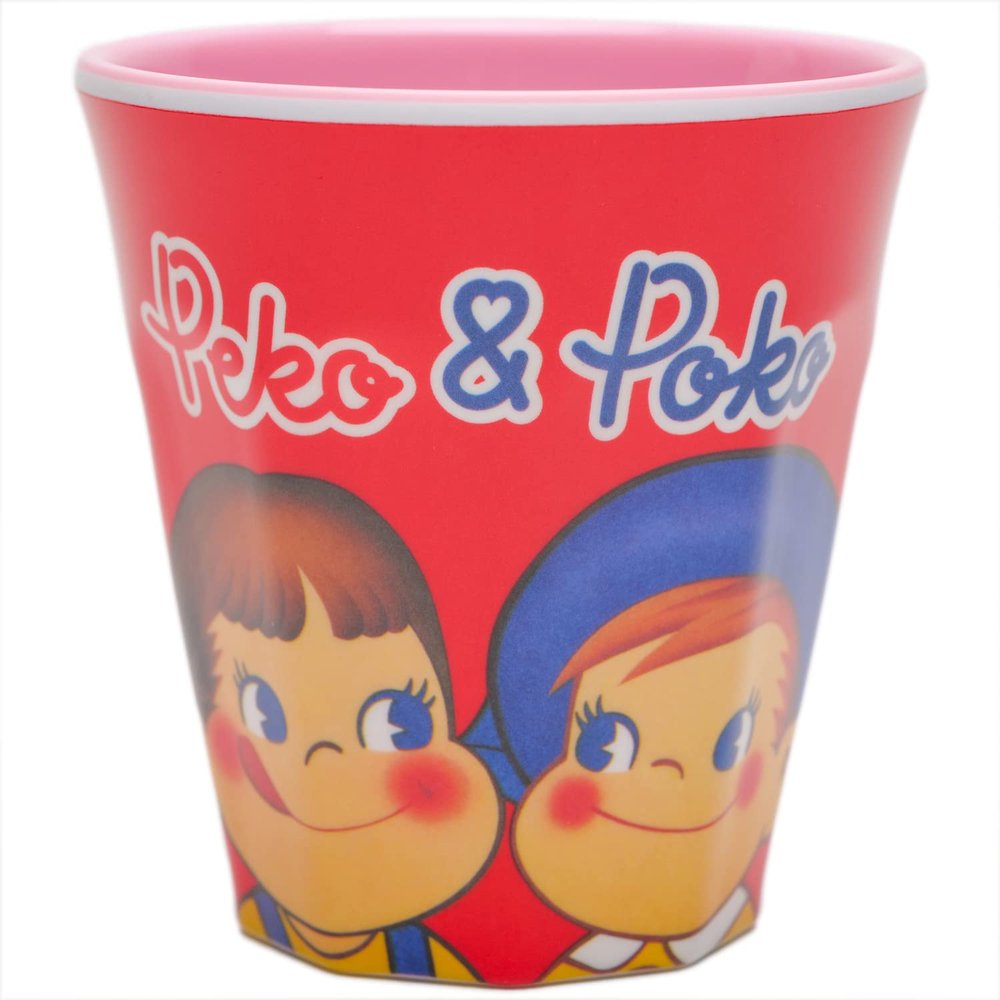Peko-Chan Melamine Cup Peko-Chan & Poco-Chan 8.7 H8.3cm Pe-55253