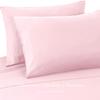 Bedding Castle, 800 Thread Count Luxury Egyptian Cotton 4pc Sheet Set - Stain Wrinkle Fade Resistant, 23 inch Deep Pocket Bedding Set (Olmypic Queen, Light Pink) view 3