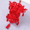 2PCS Red Decorations for Chinese New Year Wedding - Size S Red view 4