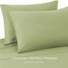 Bedding Castle, 800 Thread Count Luxury Egyptian Cotton 4pc Sheet Set - Stain Wrinkle Fade Resistant, 23 inch Deep Pocket Bedding Set (Olmypic Queen, Sage) view 3