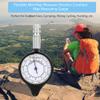 Map Distance Measuring Tool, Navigation Odometer, Portable WeatherAluminum Alloy Frame for Camping Hiking Outdoor Navigation view 3