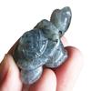 Gemgogo 2 Pcs White Moonstone Crystals and Healing Stones Tortoise, 1.5 Inches Reiki Pocket Gemstone Figurines Room Decor Gemstone view 2