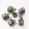 Gemgogo 2 Pcs White Moonstone Crystals and Healing Stones Tortoise, 1.5 Inches Reiki Pocket Gemstone Figurines Room Decor Gemstone view 3