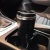 17oz Insulated Coffee Travel Mug, Stainless Steel Coffee Tumbler Cup, with Screw On Lid, Spill-Proof Lid, Leak Proof, Keep Hot Cold, BPA-free, Black view 4