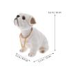 Bobblehead Dolls Shaking Head Dog Desktop Ornament for Home Shop Car Dashboard Decor (Bulldog) view 2
