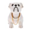Bobblehead Dolls Shaking Head Dog Desktop Ornament for Home Shop Car Dashboard Decor (Bulldog) view 3
