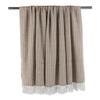 DII Arrowhead Woven Throw, 50x60 with 3" Fringe, Stone, 1 Piece view 3