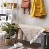 DII Arrowhead Woven Throw, 50x60 with 3" Fringe, Stone, 1 Piece view 4