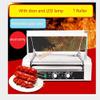 Household Hot Dog Machine Hot Dog Warmer 5/7/9/11 tubes Contact Grills Stainless Steel Rollers Grill Cooker Machine Commercial Hotdog Roller Machine(110V/60HZ,7 tube) view 1