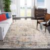 SAFAVIEH Area Rug 8x10 - Madison Collection - Large - Grey & Gold, Boho Chic Distressed Medallion Design, Non-Shedding & Easy to Clean, Ideal for Living Room, Bedroom, Dining Space (MAD473F) view 2