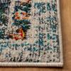 SAFAVIEH Area Rug 8x10 - Madison Collection - Large - Grey & Gold, Boho Chic Distressed Medallion Design, Non-Shedding & Easy to Clean, Ideal for Living Room, Bedroom, Dining Space (MAD473F) view 4