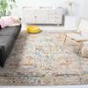 SAFAVIEH Area Rug 8x10 - Madison Collection - Large - Grey & Gold, Boho Distressed Medallion Design, Non-Shedding & Easy Cleaning, Ideal for Living Room, Bedroom, Office, Dining Space (MAD474F) view 1