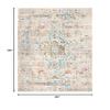 SAFAVIEH Area Rug 8x10 - Madison Collection - Large - Grey & Gold, Boho Distressed Medallion Design, Non-Shedding & Easy Cleaning, Ideal for Living Room, Bedroom, Office, Dining Space (MAD474F) view 2
