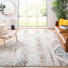 SAFAVIEH Area Rug 8x10 - Madison Collection - Large - Grey & Blue, Boho Chic Tribal Distressed Design, Non-Shedding & Easy Cleaning, Ideal for Living Room, Bedroom, Office, Dining Space (MAD422H) view 1