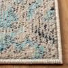 SAFAVIEH Area Rug 8x10 - Madison Collection - Large - Grey & Blue, Boho Chic Tribal Distressed Design, Non-Shedding & Easy Cleaning, Ideal for Living Room, Bedroom, Office, Dining Space (MAD422H) view 4