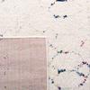 SAFAVIEH Tulum Collection Runner Rug - 2' x 9', Ivory & Blue, Moroccan Boho Distressed Design, Non-Shedding & Easy to Clean, Ideal for Living Room, Hallway, Foyer, Entryway, Bedroom (TUL229C) view 4