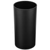 Bathroom Accessories Set 6 Piece - Trash Can, Toothbrush Holder, Toothbrush Cup, Soap Dispenser, Soap Dish, Toilet Brush Holder - Modern Bathroom Decor Set (Black) view 4