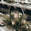 Everbon Pack of 5 Wedding Decoration Table Centerpiece Hoop Flower Stand Metal Round Vases Gold Rack Event Party Decor view 2