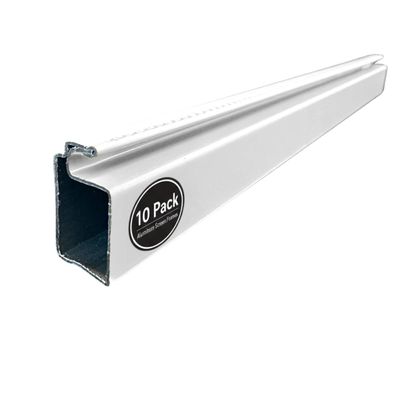 Metro Screenworks Small Window Screen Frame Kit - White, 3/8 in x 3/4 in