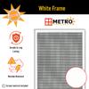 Metro Screenworks Small Window Screen Frame Kit - White, 3/8 in x 3/4 in view 2