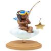 African American Expressions - Catching a Blessing Boy Figurine by Thomas Blackshear (4.25" x 7.5") FLPF-03 view 1