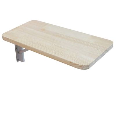 ZYFA Wall Mounted Table fold,Solid Pine Wood Bar Workbench Study Collapsible Solid Space Saver fold Out Convertible Desk Workbench Multi-Function Computer Writing Dining Home offic