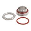 Semfeil Brew TRUE 2" Tri clamp Bulkhead Compression Fitting 304 Stainless Steel Homebrew Kettle Pot 2 Inch Tri Clamp Weldless Bulkhead Fittings view 1