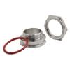 Semfeil Brew TRUE 2" Tri clamp Bulkhead Compression Fitting 304 Stainless Steel Homebrew Kettle Pot 2 Inch Tri Clamp Weldless Bulkhead Fittings view 2