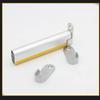 MroMax 20Pcs Pipe Bracket Oval Closet Rod End Supports Flanges Socket for 53x25.5mm Rods Wardrobe Closet 00185 Silver Tone view 4