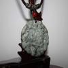 2" China Certified Grade A Nature Jadeite Jade Six Fortune Pixiu Wealth and Fortune Hand Carved Necklace Pendant 5224 view 2