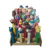 FixtureDisplays Pocker Chip Stand Casino Betting Chip Challenge Coin Display Collectible Trading Baseball Card Display Stand Rack Pez Dispenser Stand 7.5X7.5X7.5" 18601-FBA view 2