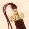 10PCS Graduation Doctor Bachelor Hat Tassels 2020 Ornaments Hanging Ear Cap Hanging Pendant Tassels view 4