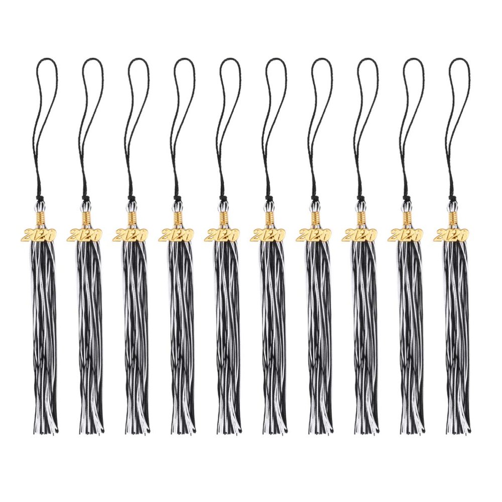 10pcs Bachelor Graduation Tassel 40cm Pendant Tassel Accessories Memory Charm