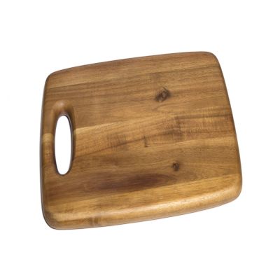 Acacia Rect. Cutting board, cut-out handle, 15X10X1