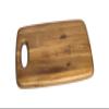 Acacia Rect. Cutting board, cut-out handle, 15X10X1 view 1