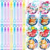 JOYIN 32 Pcs Valentines Day Gift Cards with Mini Bubble Maker Wands for Kids, Valentine Party Favor Toys, Valentine's Day Kids Classroom Exchange Prizes, Bubble Wands with Cards, Photo Prop Decor view 1