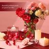 Hicarer 120 Pieces Vase Filler Pearls No Hole Floating Beads for Vase Centerpieces Brush Holder Round Faux Water Bead for DIY Home Wedding Table Party Decor, 14/20/30 mm(Dark Pink, Bright Red) view 4