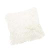 LIOOBO 1pc Plush Throw Pillow Cover Fake Wool Cushion Cover Fur Pillow Case Luxury Throw Cushion Case Artificial Fur Wool Pad Car White view 3