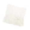 LIOOBO 1pc Plush Throw Pillow Cover Fake Wool Cushion Cover Fur Pillow Case Luxury Throw Cushion Case Artificial Fur Wool Pad Car White view 4
