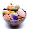 5LBs Mix of South Africa Gemstone Pebbles Polished Natural Crystal Minerals: Tiger Eyes, Agates, Quartz, Jasper, Aventurines etc. Tumbled Stone Specimens view 4