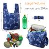 BeeGreen Reusable Grocery Bags Foldable 12 Pack Large Cute Totes - Heavy Duty Washable Holiday Cloth Gifts Bag with Handles, Reusable Gift Bulk Shopping Bags for Groceries for Women Animal Lover view 4