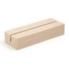UNIQOOO 20 Pack 4" Wood Stands for Wedding Acrylic Sign, Wood Table Number Holders for 1/8 Thick Acrylic Sheets | Wedding Display Stand, Card Holder, Great for Bar Menu, Retail Sign, Party and Events view 1