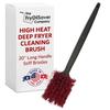 20" Deep Fryer Cleaning Brush by FryOilSaver Co., Up to 425F High Heat Resistant Pot Cleaning Brush for Kitchen Deep Fryers, Griddle, Grills, Ovens & Waffle Maker for Food Service & Restaurant - 90049 view 1