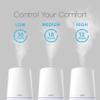 Pure Enrichment HUME Max - Easy Top-Fill Ultrasonic Cool Mist Humidifier, 3.7-L (1 Gallon) Water Tank, 3 Mist Settings, & Auto Shut-Off Timer - Ideal for Large Bedrooms, Nurseries & Dry Areas (White) view 2