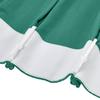ChadMade 2 Panels 27 Inch Wide by 108 Inch Long Linen Cotton Curtains Room Darkening Pinch Pleated Draperies Living Room Patio Sliding Door Extra Long Drapes, Green Lake, Cary Collection view 3