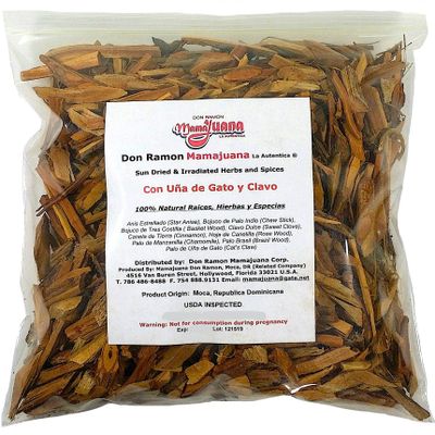 Don Ramon Brand Aphrodisiac 1 GALLON Dry Bag (ORIGINAL Flavor) Shipped Priority Air 2-3 days Service (EXTRA CINNAMON & RAISINS) Recycle Your Apple Cider Glass Jug & Save