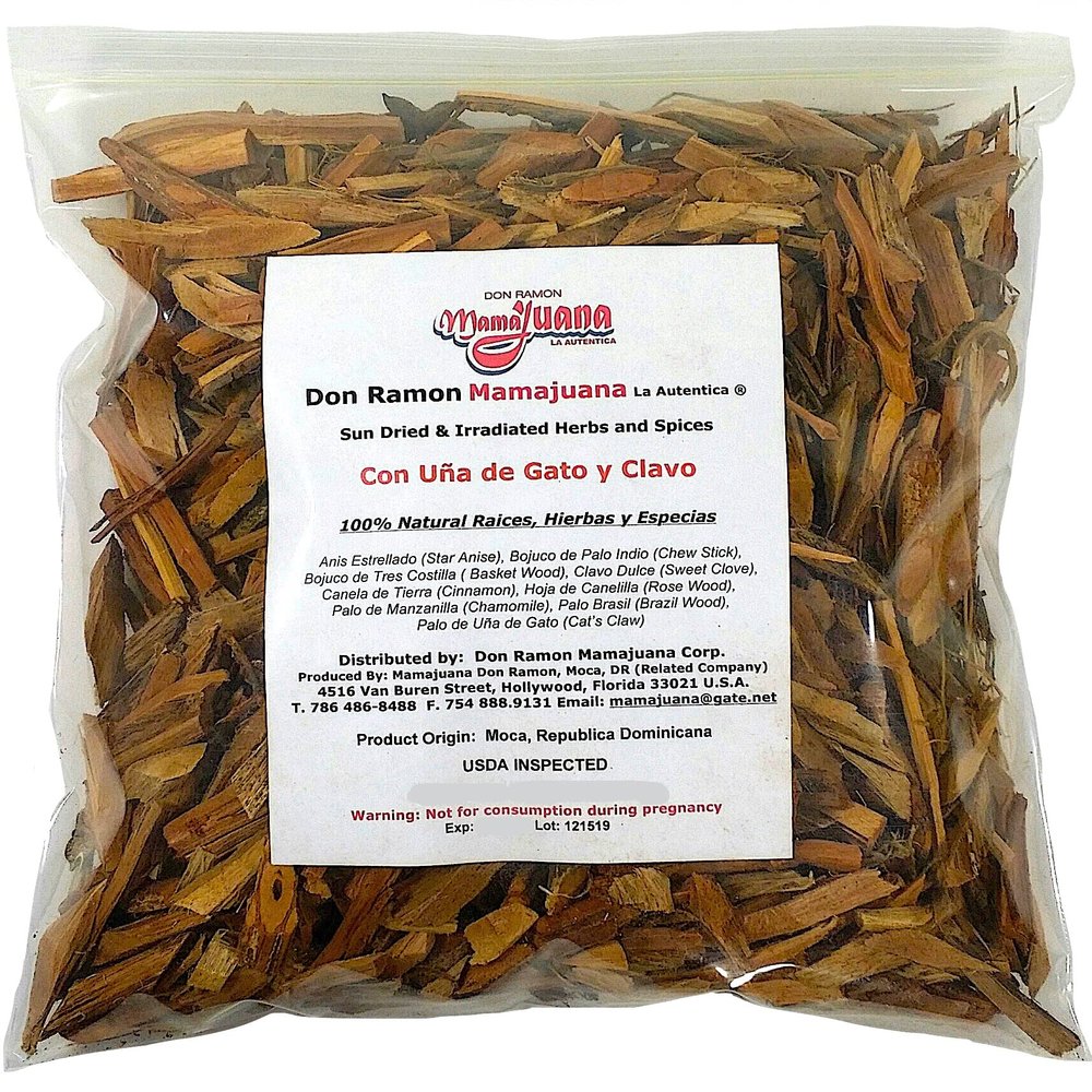 Don Ramon Brand Aphrodisiac 1 GALLON Dry Bag (ORIGINAL Flavor) Shipped Priority Air 2-3 days Service (EXTRA CINNAMON & RAISINS) Recycle Your Apple Cider Glass Jug & Save
