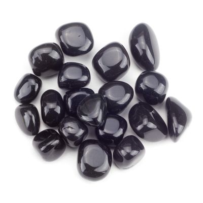 Cherry Tree Collection Black Obsidian 1/2 lb Polished Stones 1/2"-1" Size